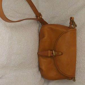 Foressence leather shoulder bag